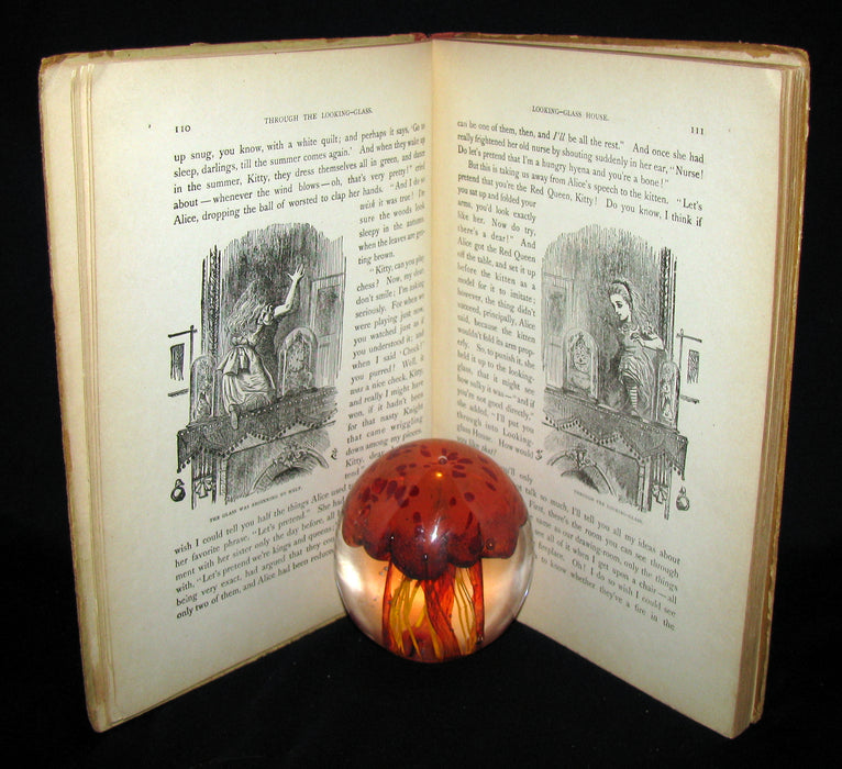 1898 Rare Victorian Book - Through The Looking Glass And What Alice Found There published by Lothrop