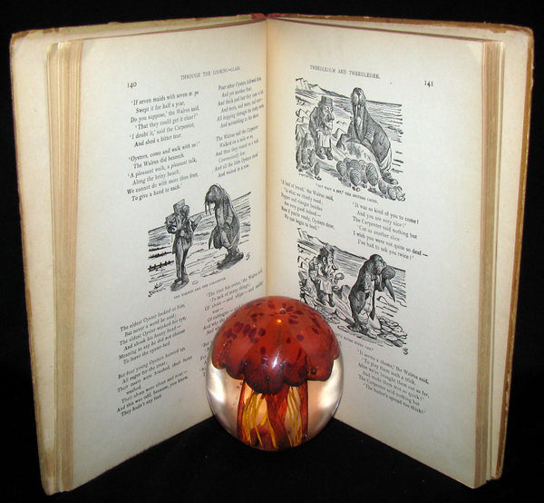 1898 Rare Victorian Book - Through The Looking Glass And What Alice Found There published by Lothrop