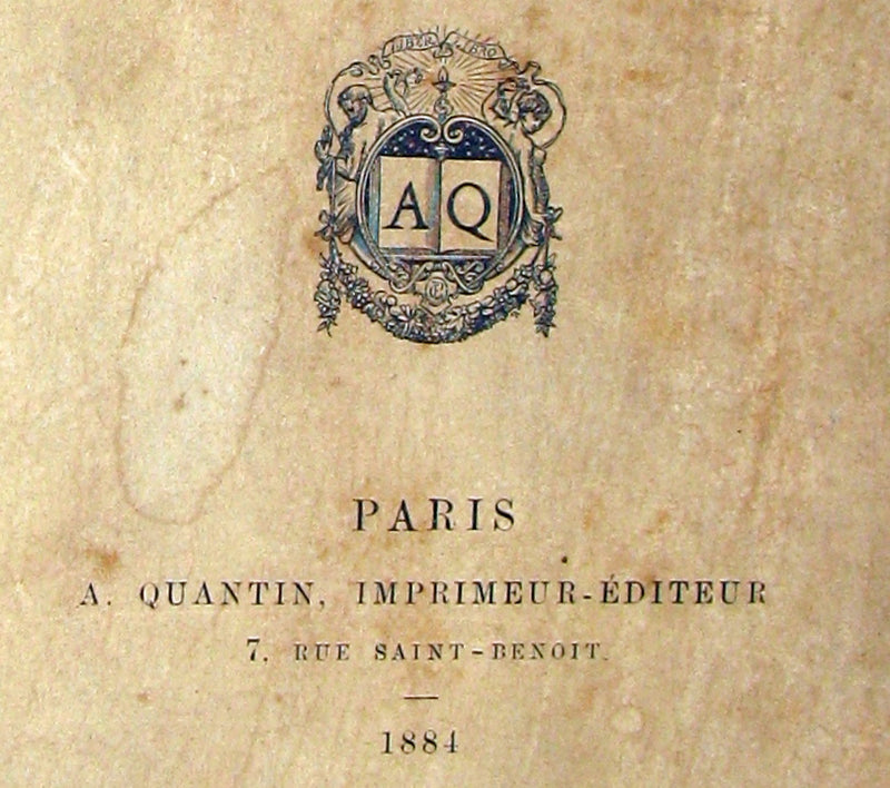 1884 Scarce 1st Edition Portfolio - 26 plates for Edgar Allan Poe 's Stories