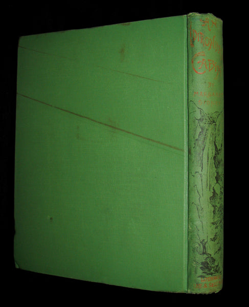 1890 Rare 1stED Book ~ An Adirondack Cabin: :A Family Story by Margaret Sidney