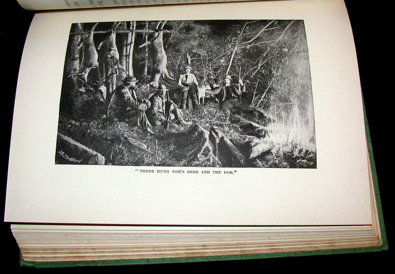 1890 Rare 1stED Book ~ An Adirondack Cabin: :A Family Story by Margaret Sidney