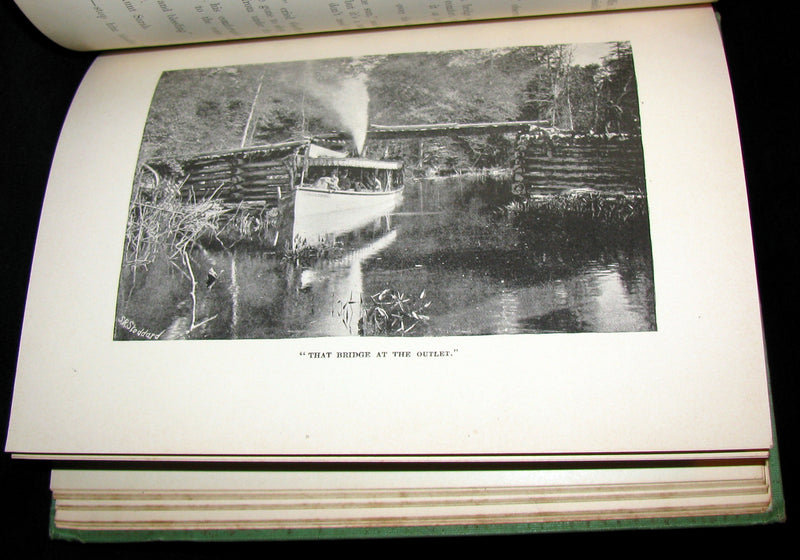 1890 Rare 1stED Book ~ An Adirondack Cabin: :A Family Story by Margaret Sidney