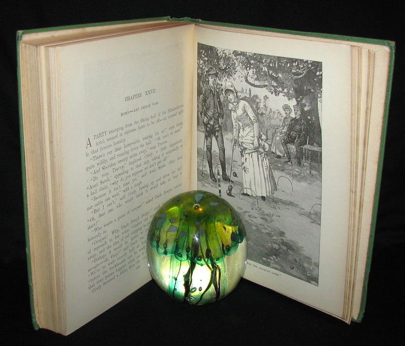 1890 Rare 1stED Book ~ An Adirondack Cabin: :A Family Story by Margaret Sidney