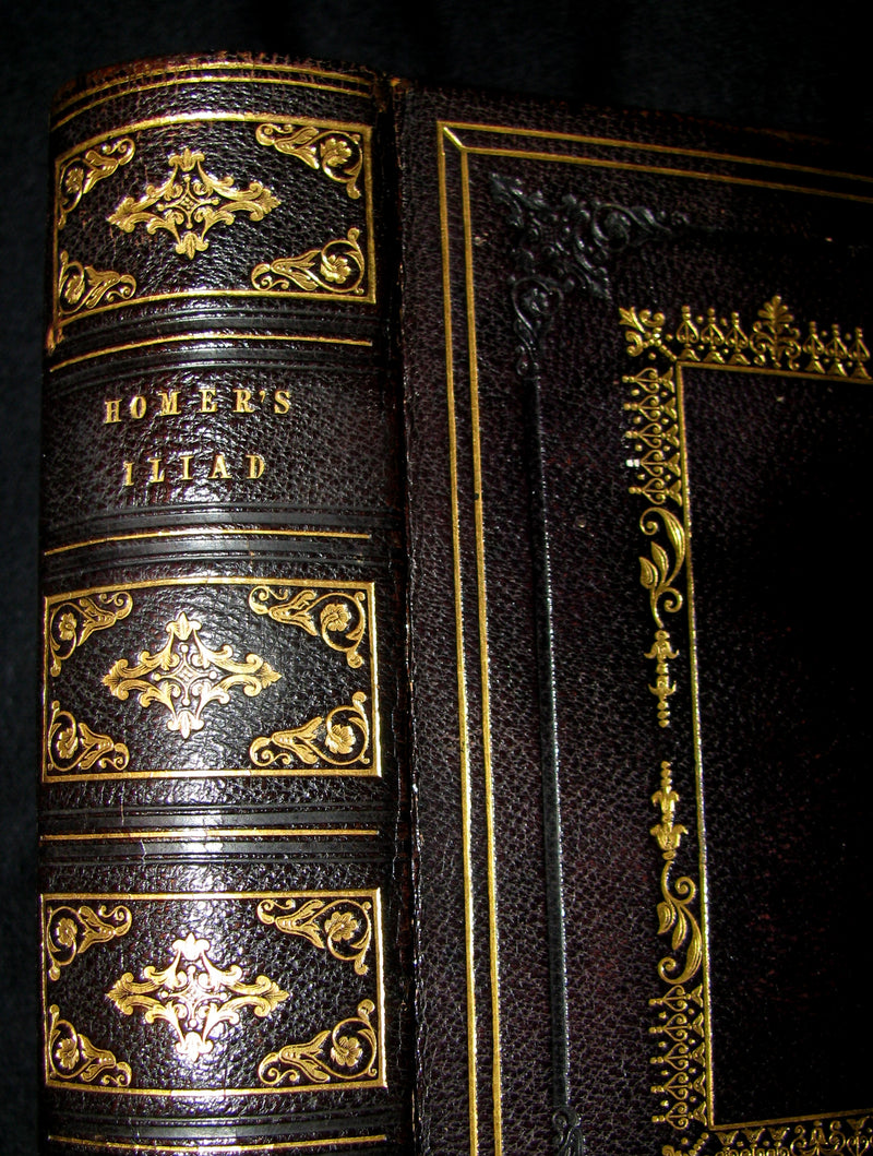 1845 Rare Book - The ILIAD of HOMER Translated by Alexander Pope, Esq.