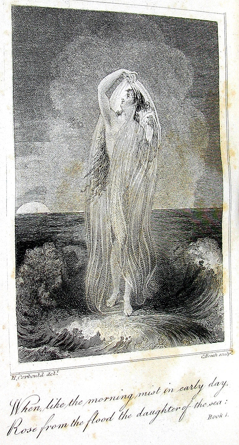 1845 Rare Book - The ILIAD of HOMER Translated by Alexander Pope, Esq.