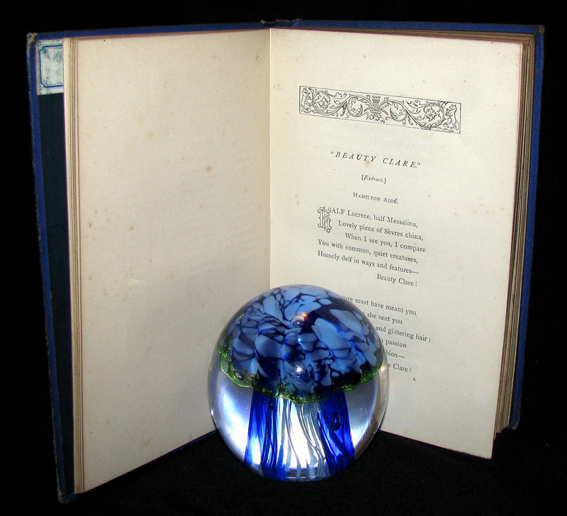 1874 Rare Victorian Book - The Muses of Mayfair From Vers De Societe of the 19th C. 1st edition.