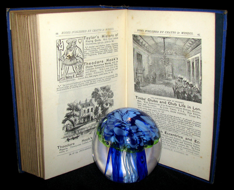 1874 Rare Victorian Book - The Muses of Mayfair From Vers De Societe of the 19th C. 1st edition.
