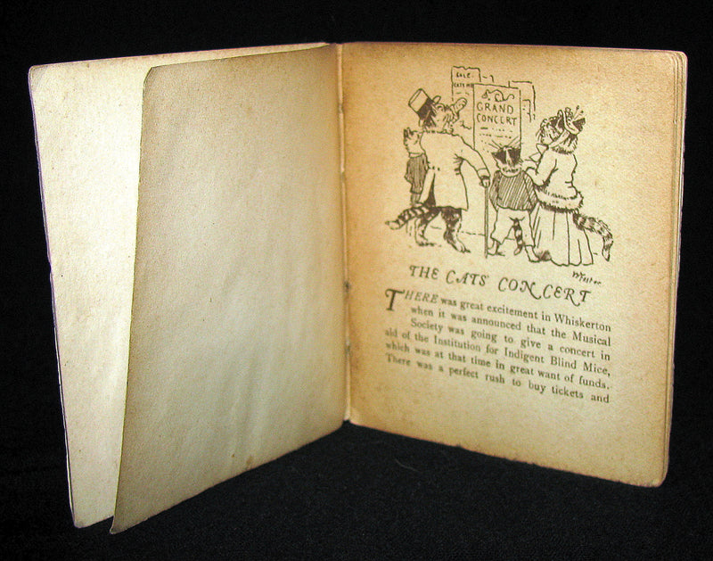 1900's Scarce Victorian Set of Six Ernest Nister Miniature Books For Children