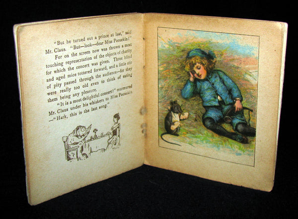 1900's Scarce Victorian Set of Six Ernest Nister Miniature Books For Children