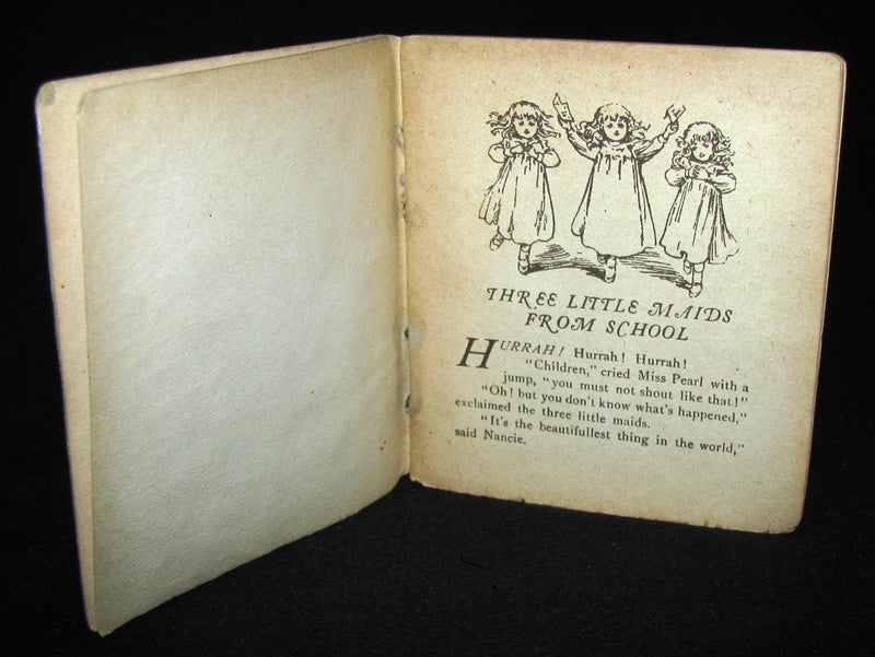 1900's Scarce Victorian Set of Six Ernest Nister Miniature Books For Children
