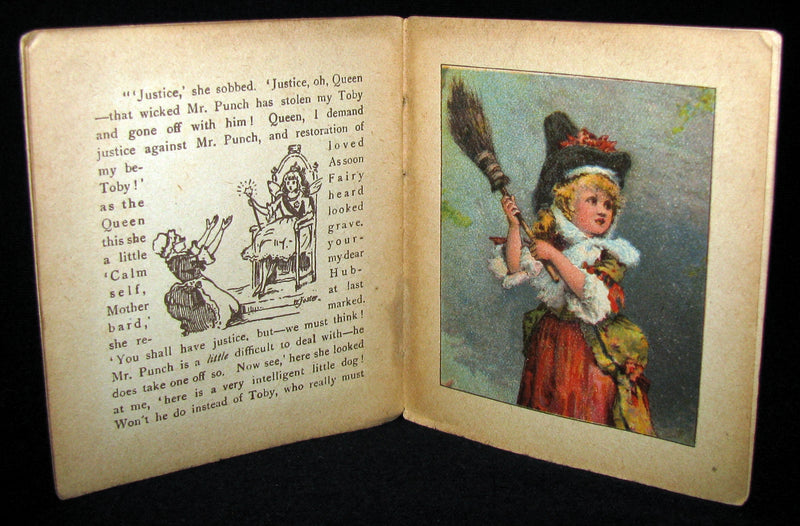 1900's Scarce Victorian Set of Six Ernest Nister Miniature Books For Children