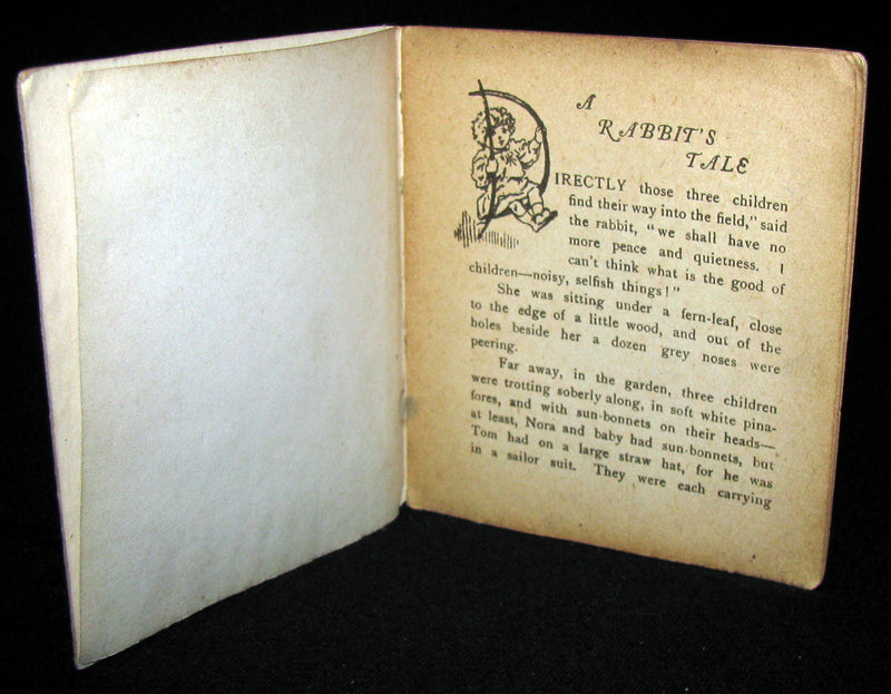 1900's Scarce Victorian Set of Six Ernest Nister Miniature Books For Children