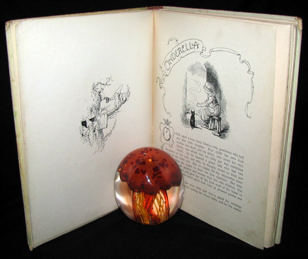 1870 Rare Victorian Book - Cinderella and other nursery tales published by Ernest Nister