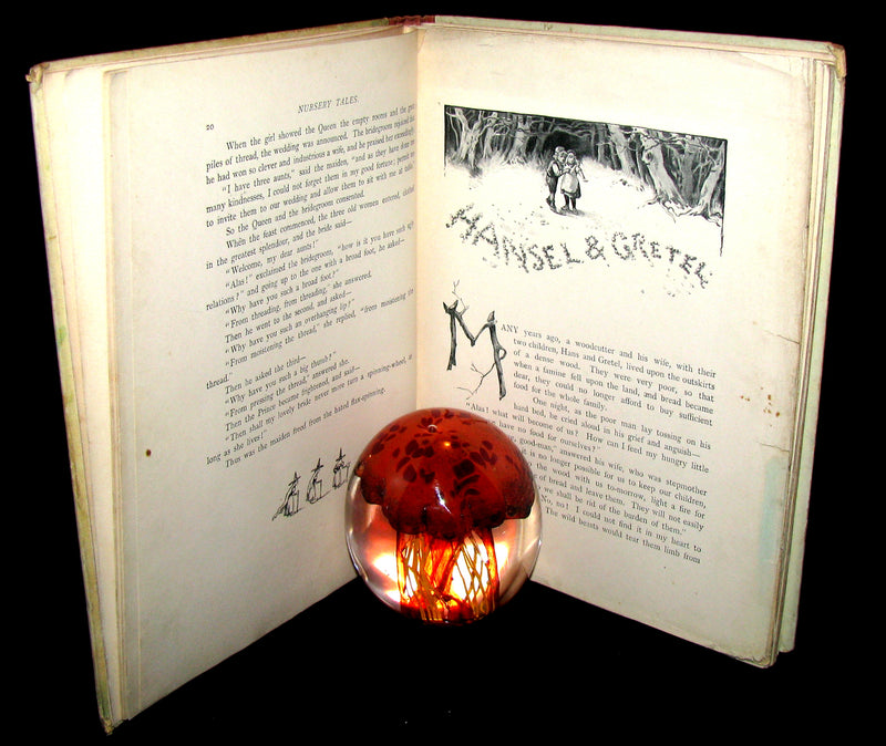 1870 Rare Victorian Book - Cinderella and other nursery tales published by Ernest Nister