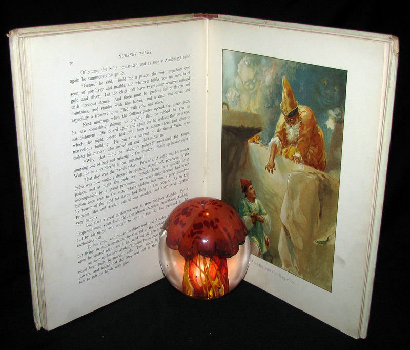 1870 Rare Victorian Book - Cinderella and other nursery tales published by Ernest Nister