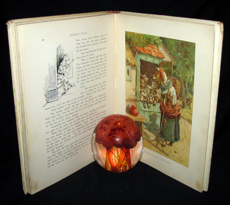 1870 Rare Victorian Book - Cinderella and other nursery tales published by Ernest Nister