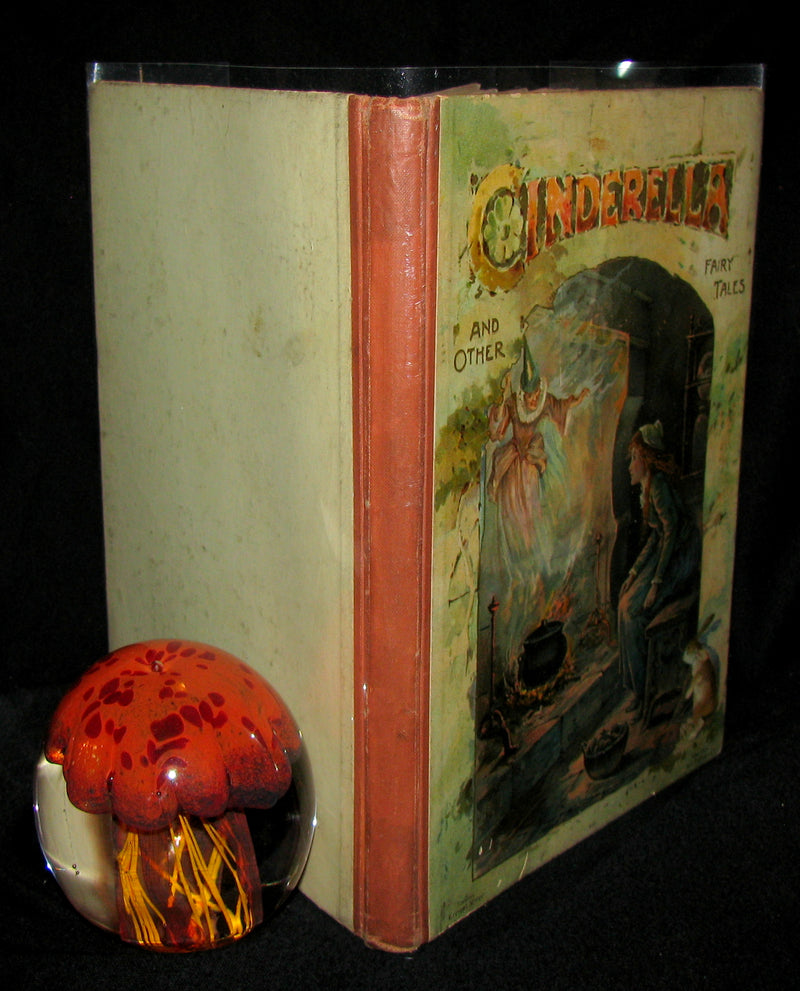 1870 Rare Victorian Book - Cinderella and other nursery tales published by Ernest Nister