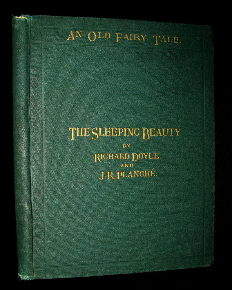 1868 Scarce Victorian Book - An Old Fairy Tale The Sleeping Beauty with illustrations by R. Doyle