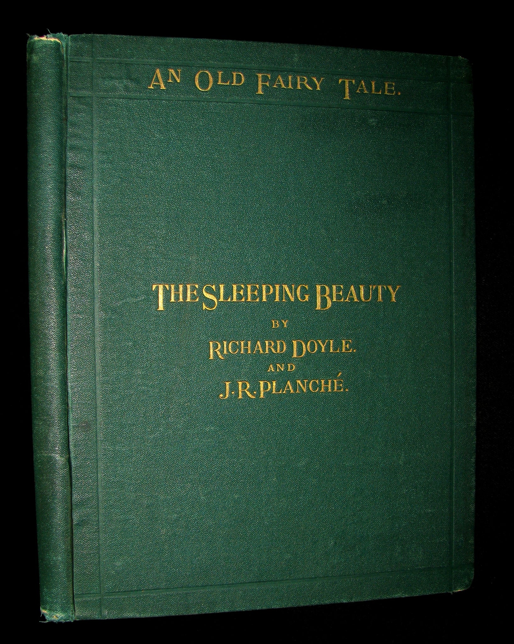 1868 Scarce Victorian Book - An Old Fairy Tale The Sleeping Beauty with illustrations by R. Doyle