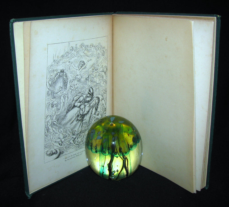 1868 Scarce Victorian Book - An Old Fairy Tale The Sleeping Beauty with illustrations by R. Doyle