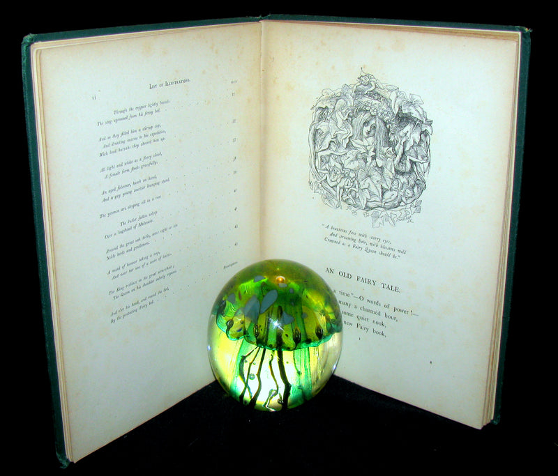 1868 Scarce Victorian Book - An Old Fairy Tale The Sleeping Beauty with illustrations by R. Doyle