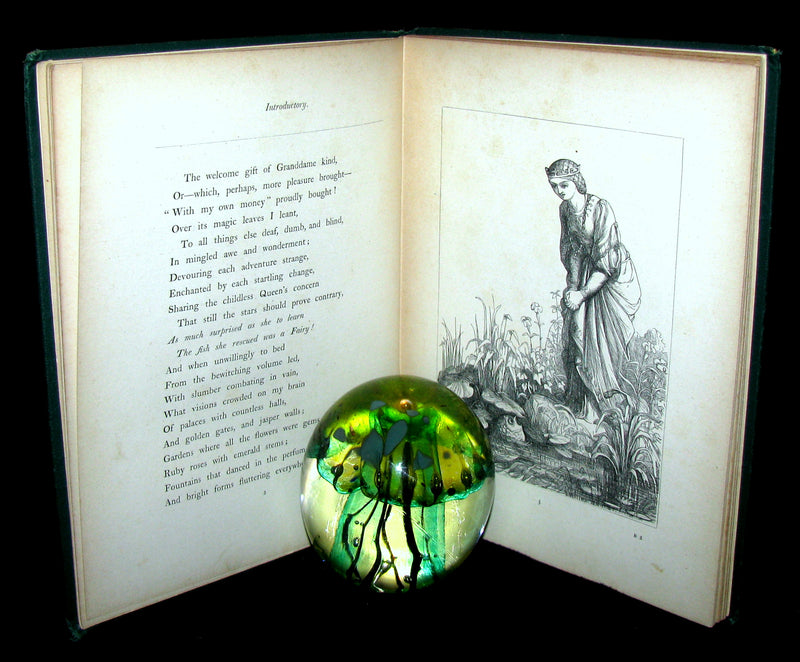 1868 Scarce Victorian Book - An Old Fairy Tale The Sleeping Beauty with illustrations by R. Doyle