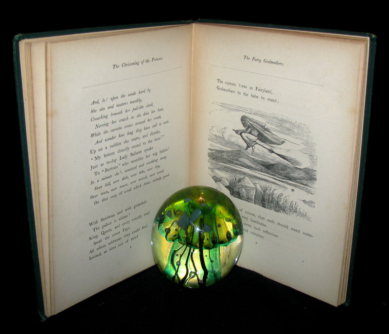 1868 Scarce Victorian Book - An Old Fairy Tale The Sleeping Beauty with illustrations by R. Doyle