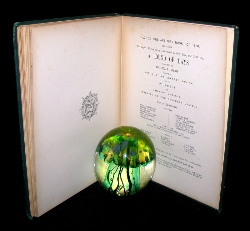 1868 Scarce Victorian Book - An Old Fairy Tale The Sleeping Beauty with illustrations by R. Doyle