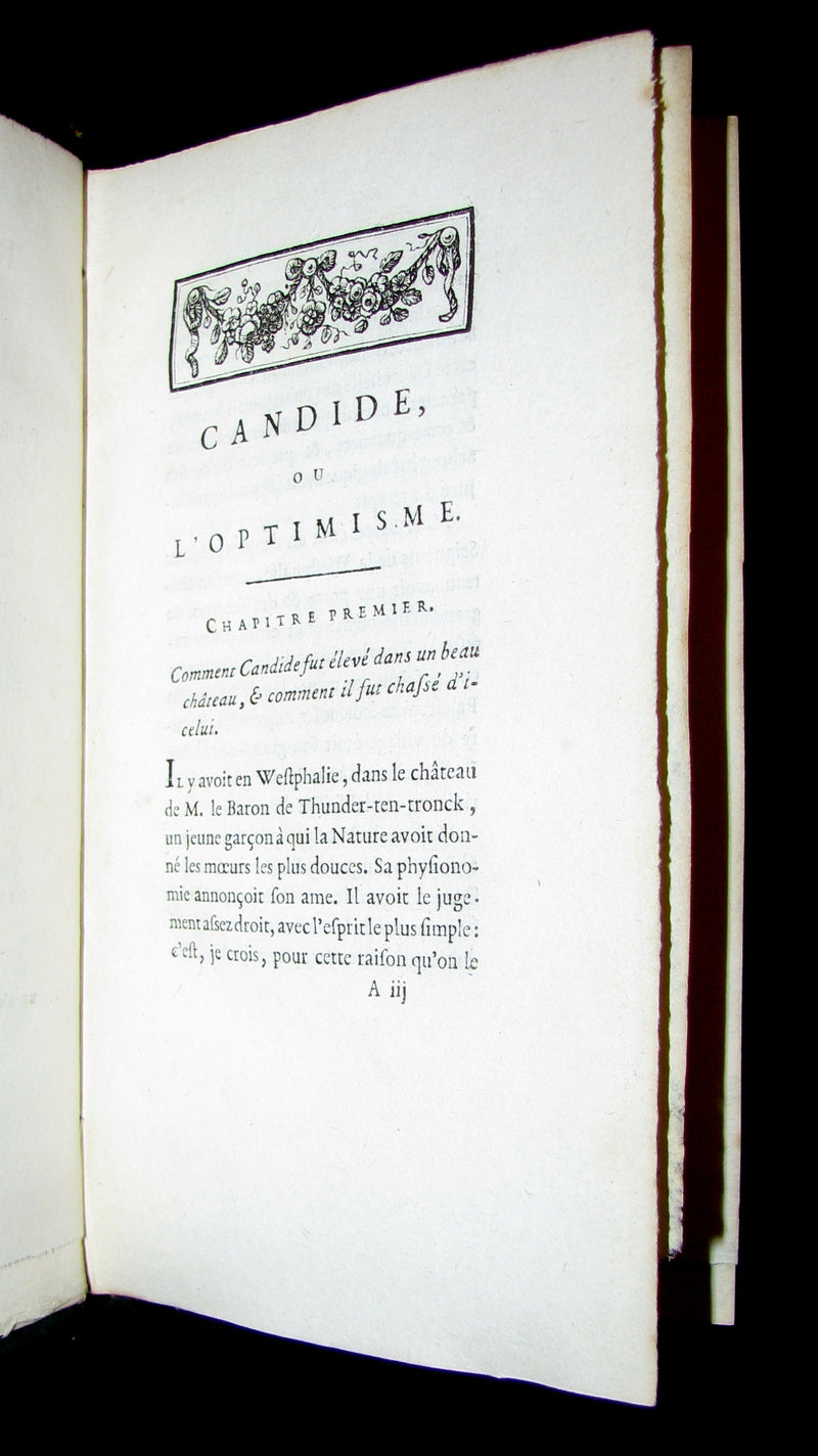 1780 Scarce French Bookset - Romans et Contes by VOLTAIRE from the Collection of comte d'Artois