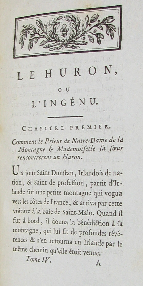 1780 Scarce French Bookset - Romans et Contes by VOLTAIRE from the Collection of comte d'Artois