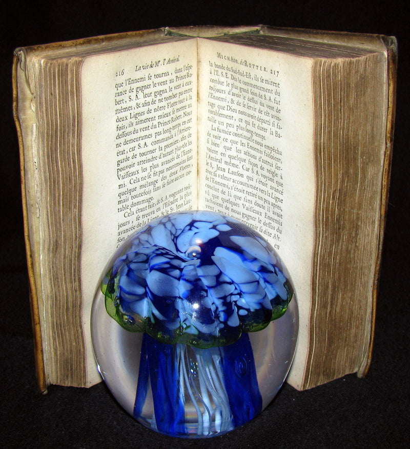 1677 Rare French Book - Famous Dutch admiral  - La Vie et les Actions du Sr. Michel de Ruyter