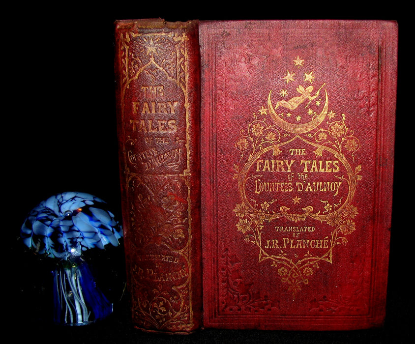 1868 Scarce Victorian Book - Fairy Tales by The Countess d`Aulnoy - Translated by J. R. Planché