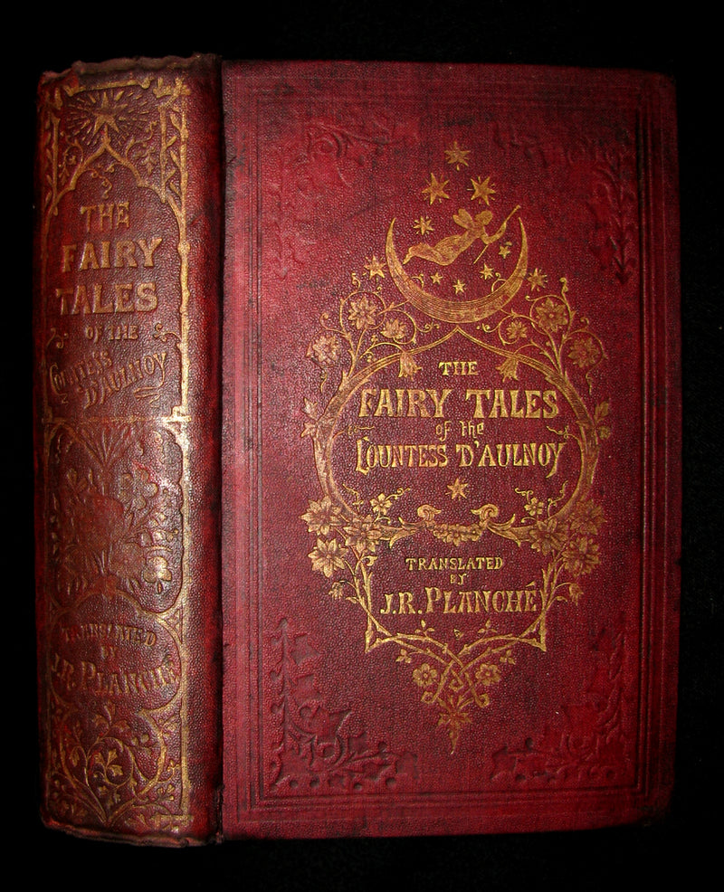 1868 Scarce Victorian Book - Fairy Tales by The Countess d`Aulnoy - Translated by J. R. Planché