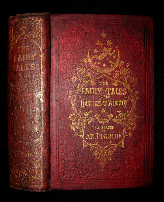 1868 Scarce Victorian Book - Fairy Tales by The Countess d`Aulnoy - Translated by J. R. Planché