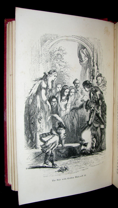 1868 Scarce Victorian Book - Fairy Tales by The Countess d`Aulnoy - Translated by J. R. Planché