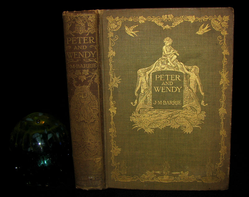 1911 Rare Book  - Peter Pan First Edition - Peter and Wendy by James Matthew Barrie