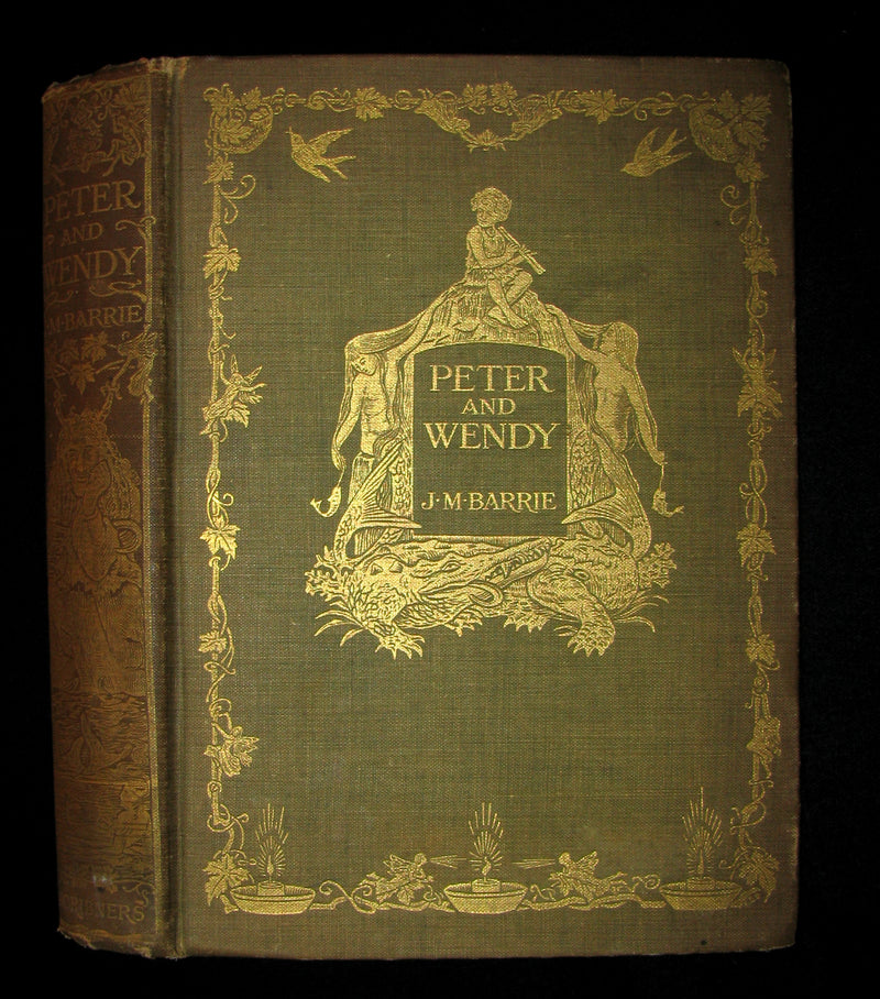 1911 Rare Book  - Peter Pan First Edition - Peter and Wendy by James Matthew Barrie