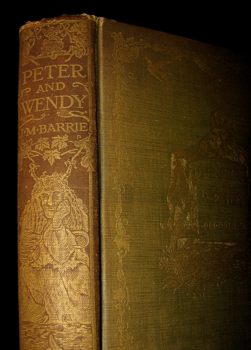 1911 Rare Book  - Peter Pan First Edition - Peter and Wendy by James Matthew Barrie