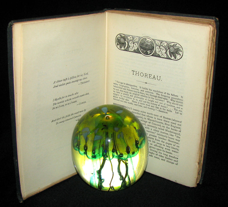 1886 Rare FIRST London Edition - WALDEN by Henry David Thoreau