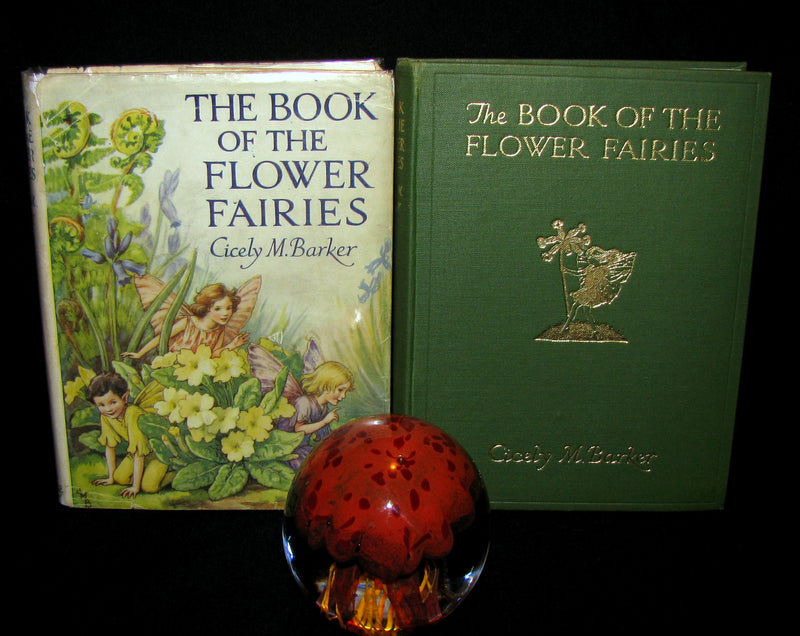 1940's Rare Book  - Cicely Mary Barker - THE BOOK OF THE FLOWER FAIRIES