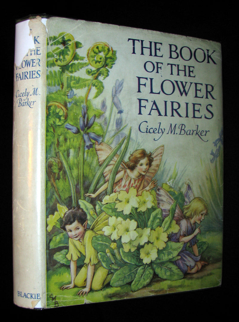 1940's Rare Book  - Cicely Mary Barker - THE BOOK OF THE FLOWER FAIRIES
