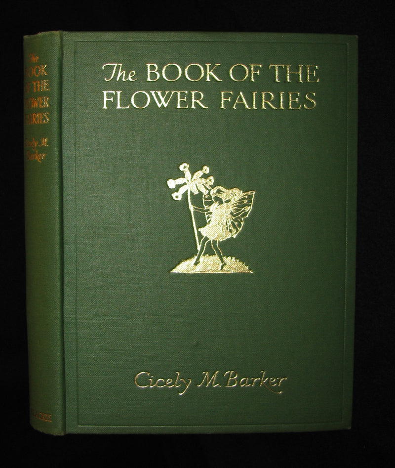 1940's Rare Book  - Cicely Mary Barker - THE BOOK OF THE FLOWER FAIRIES