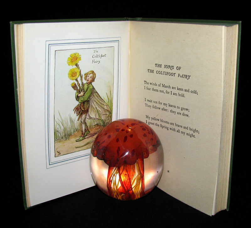 1940's Rare Book  - Cicely Mary Barker - THE BOOK OF THE FLOWER FAIRIES