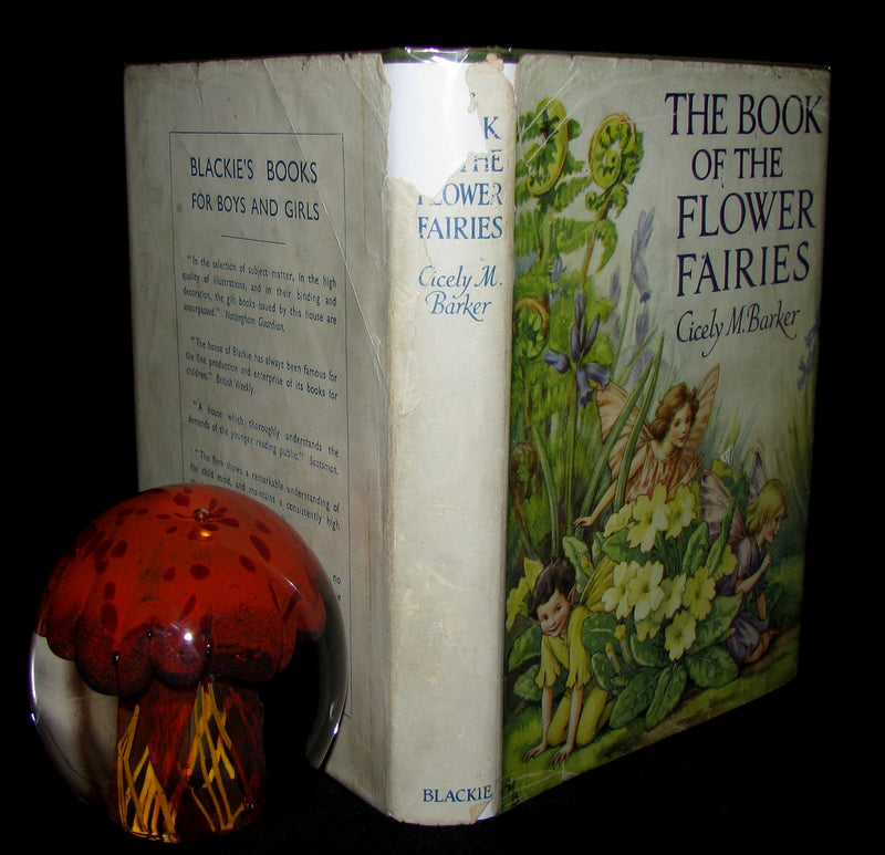 1940's Rare Book  - Cicely Mary Barker - THE BOOK OF THE FLOWER FAIRIES