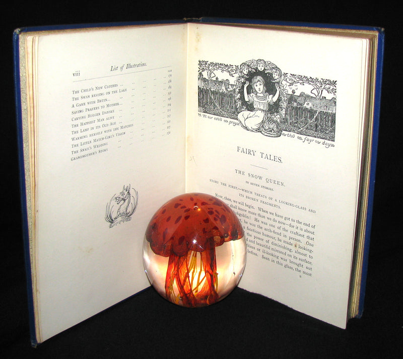 1894 Scarce Victorian Book -  Hans Christian Andersen's Snow Queen And Other Fairy Tales