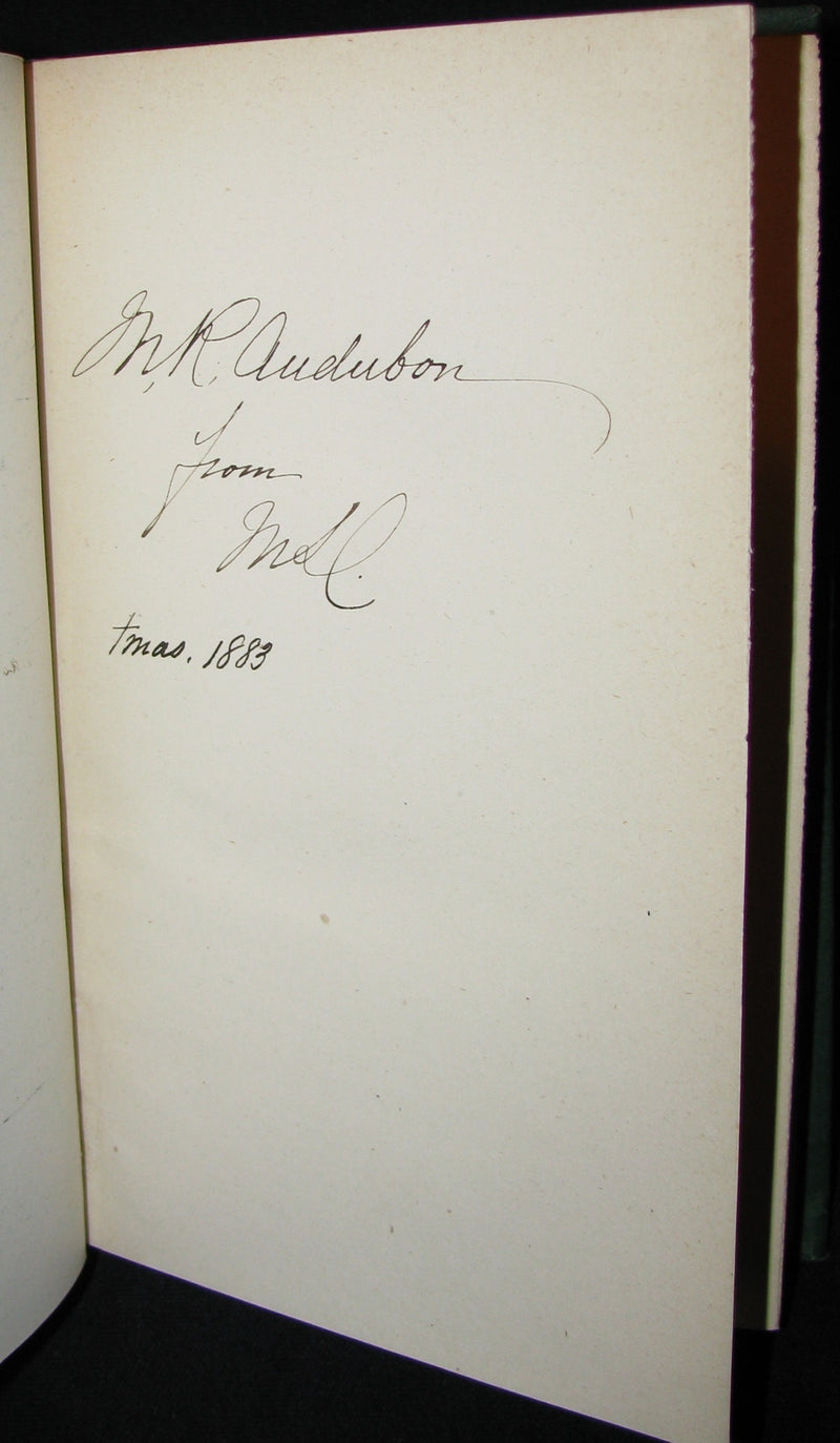 1881 Rare Book - CAPE COD by Henry David Thoreau. Association Copy of Maria Rebecca AUDUBON.