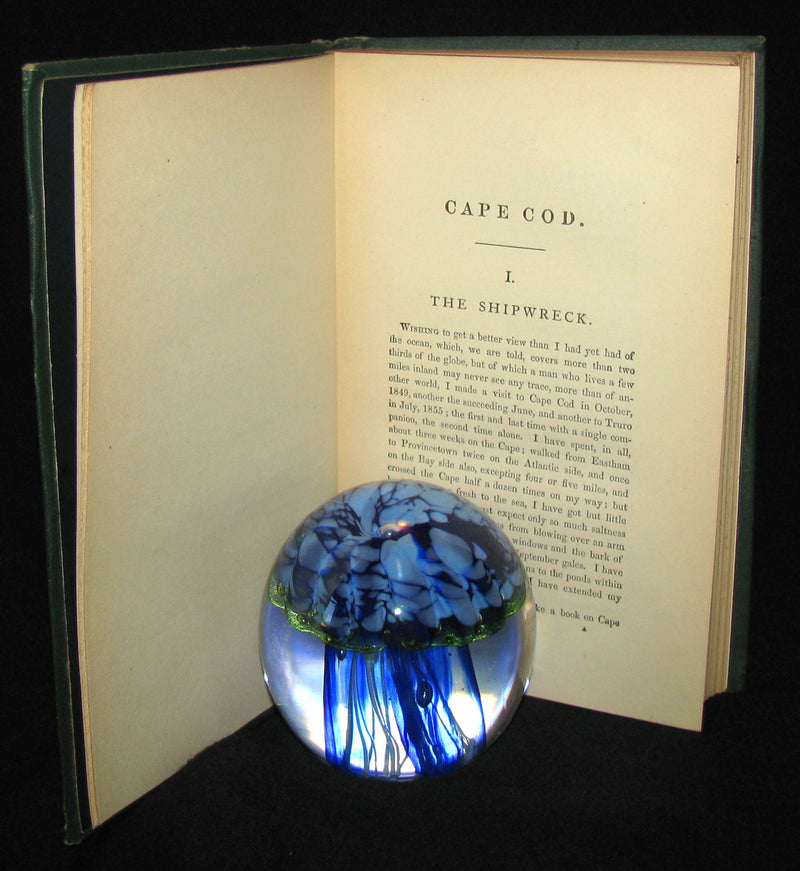 1881 Rare Book - CAPE COD by Henry David Thoreau. Association Copy of Maria Rebecca AUDUBON.