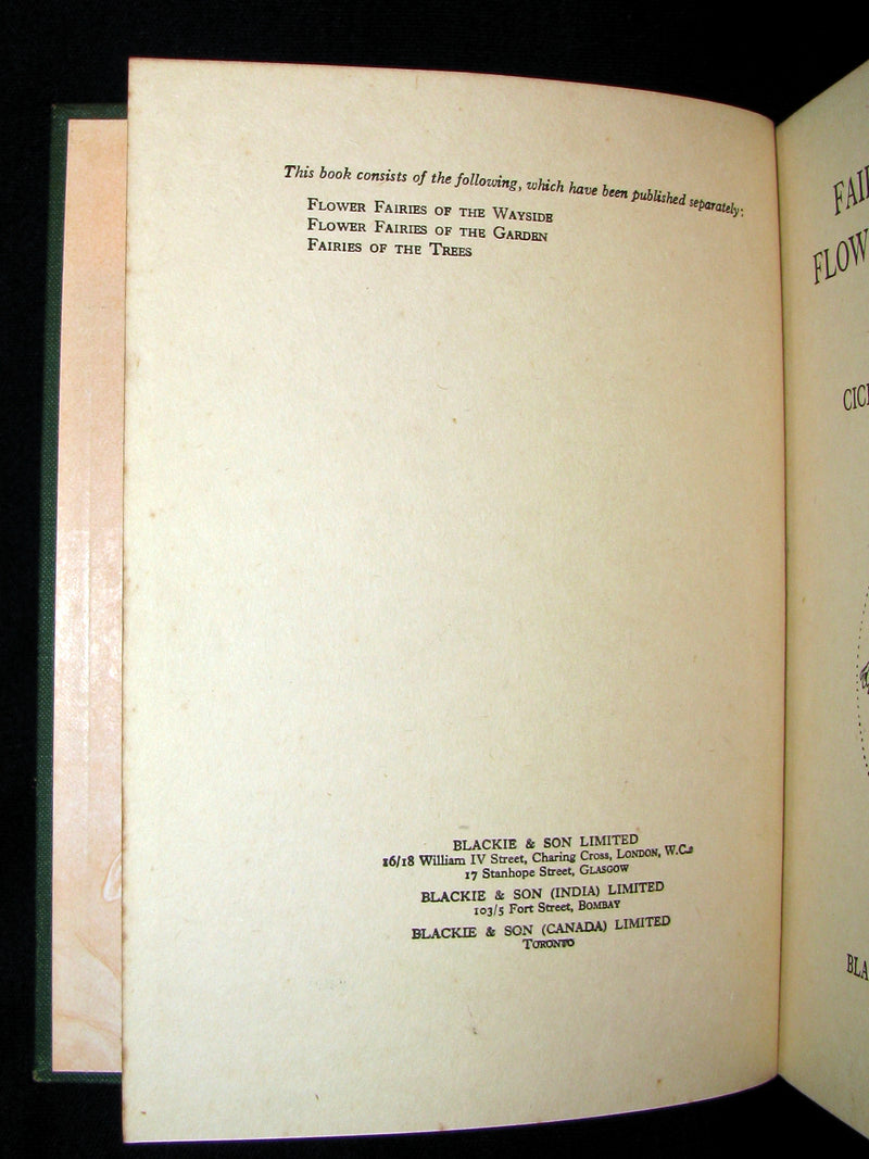 1950 - Cicely Mary Barker - FAIRIES OF THE FLOWERS AND TREES - 1st Edition