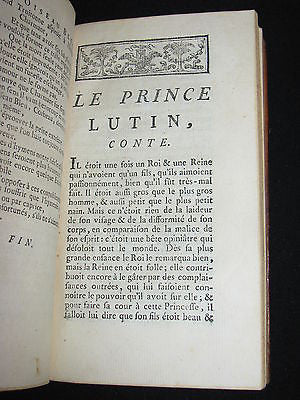 1774 - Rare French Books - Madame d'Aulnoy -  Les Contes de Fées, Par madame D****. Nouvelle édition.