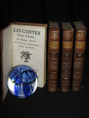 1774 - Rare French Books - Madame d'Aulnoy -  Les Contes de Fées, Par madame D****. Nouvelle édition.